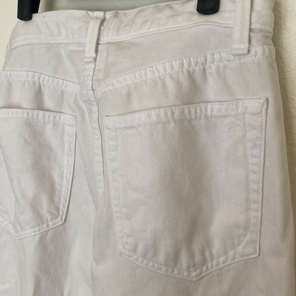 Rag & Bone Marilyn Crop Flare White Distressed NWT - Picture 8 of 11